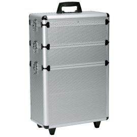 Koffer driedelig aluminium