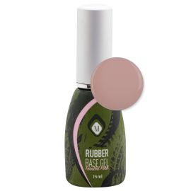 Magnetic Rubber Base gel Frosted pink 15ml