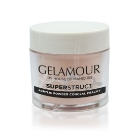Gelamour Superstruct Acrylic Powder Conceal Peachy 25gr