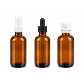 Bruin medecijn fles 100 ml