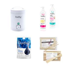Depilflax gezicht wax set