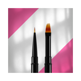 Staleks Dual Ended Brush - Liner 7 mm / Gradient 11 mm