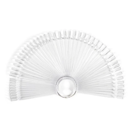 Kleurenwaaier nagels 50 stuks met ring