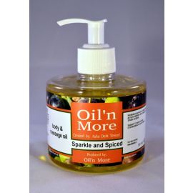 Oil 'n More Sparkle and Spiced Body- & Massageolie 300 ml