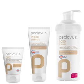 PODOdiabetic urea voetcrème met zilver