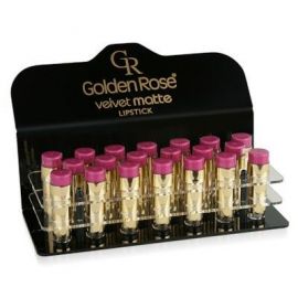 Golden Rose Velvet Matte Lipstick Display 16 stuks