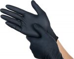 Abena Zwart Nitril handschoenen 