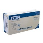 CMT Vinyl Handschoenen, Wit, Poedervrij