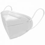 FFP2 disposable mondmasker, wit, 5 stuks